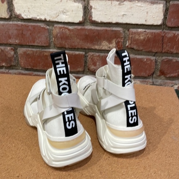 The Kooples x Slick Woods high top trainers luxury designer platform sneakers 40 - Picture 5 of 9